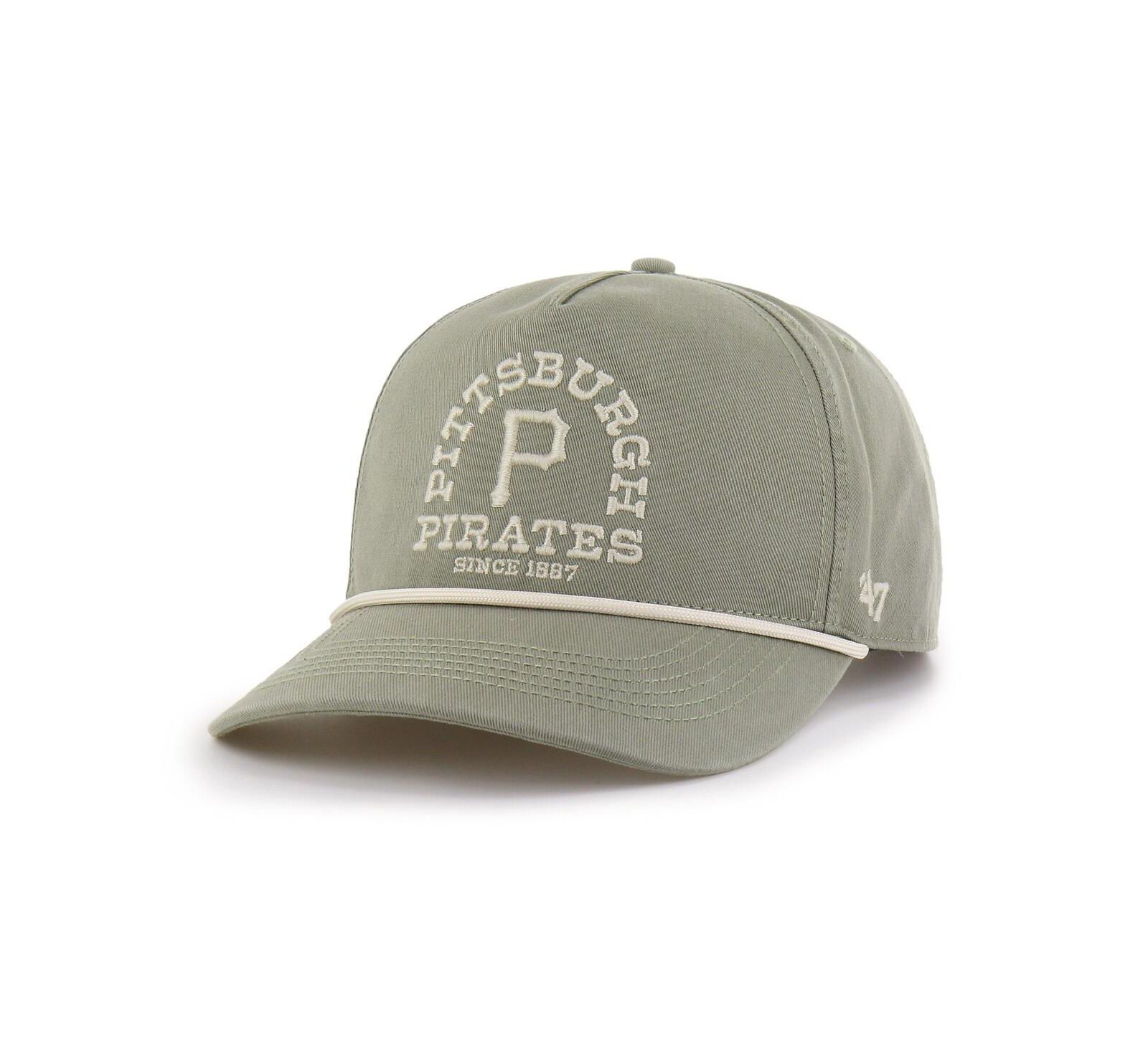 '47 Brand Men's Olive Pittsburgh Pirates Canyon Ranchero Hitch Adjustable Hat