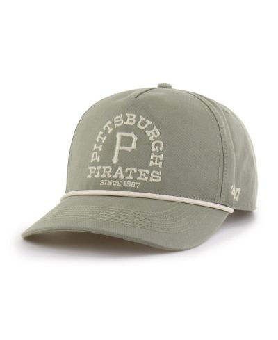 '47 Brand Men's Olive Pittsburgh Pirates Canyon Ranchero Hitch Adjustable Hat