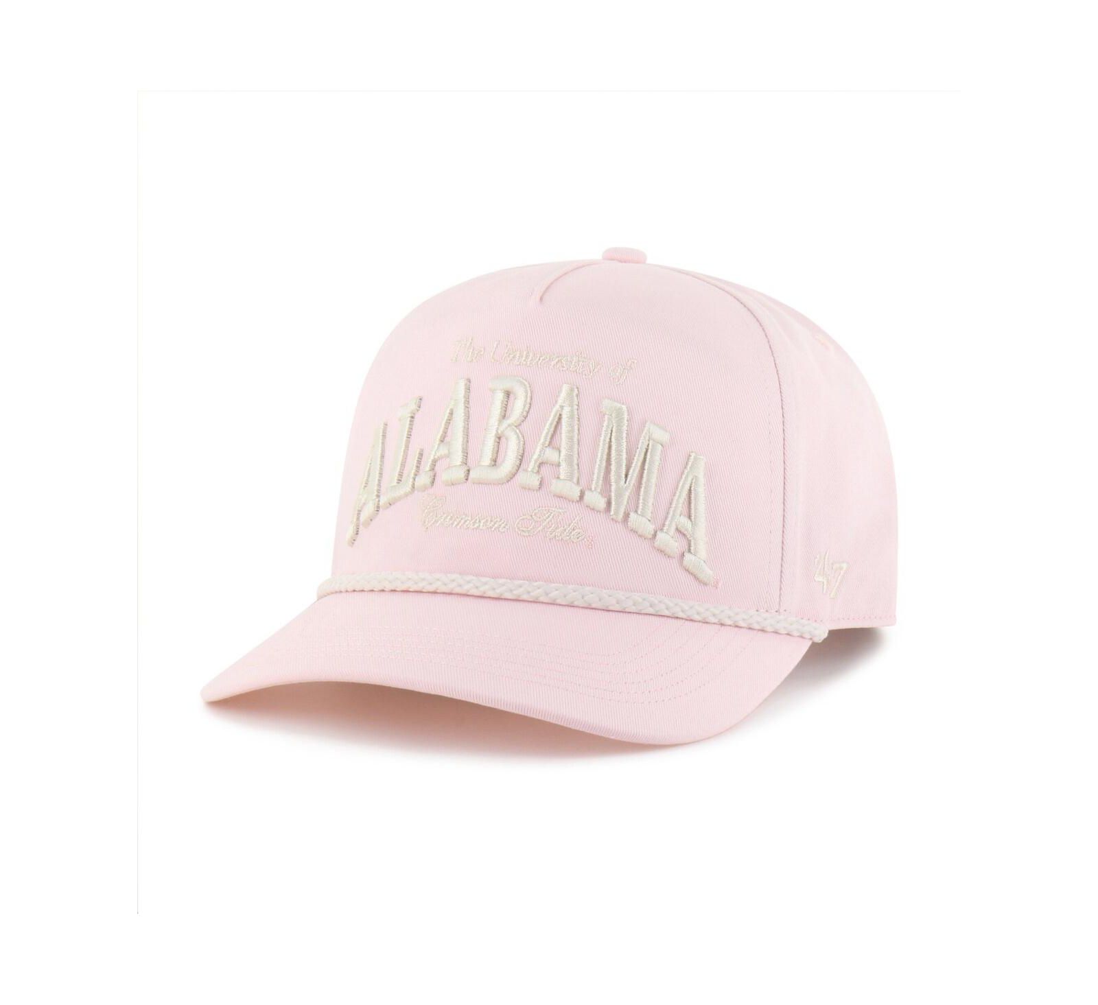 Мужская кепка '47 Brand Pink Alabama Crimson Tide Gelato Hitch Adjustable