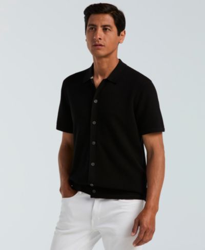 Мужской поло-свитер Perry Ellis Cotton Wavy Stripe