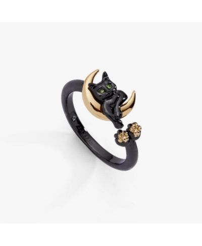 Кольцо Alex and Ani Celestial Cat Open Ring