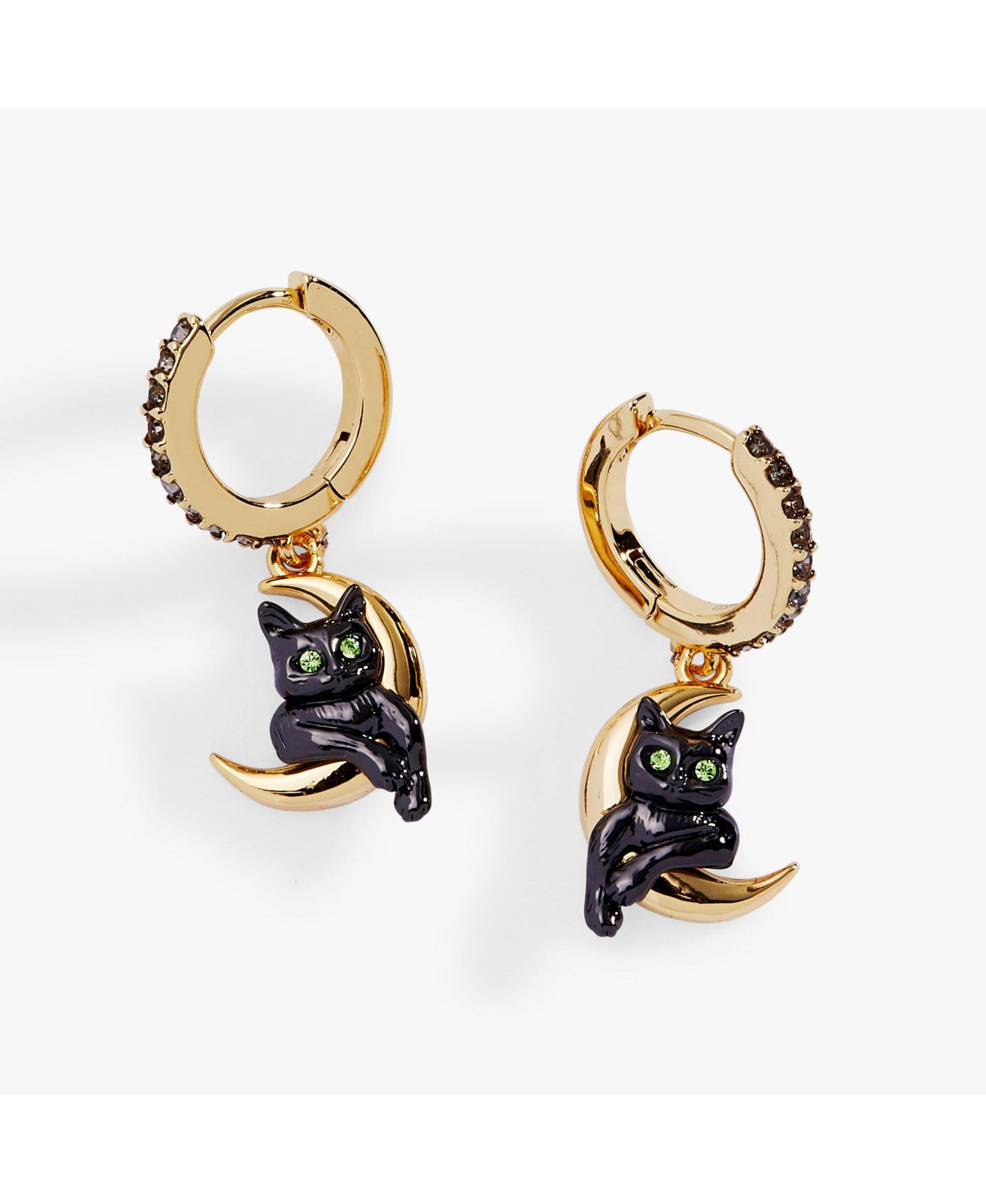 Alex and Ani серьги Celestial Cat Huggie