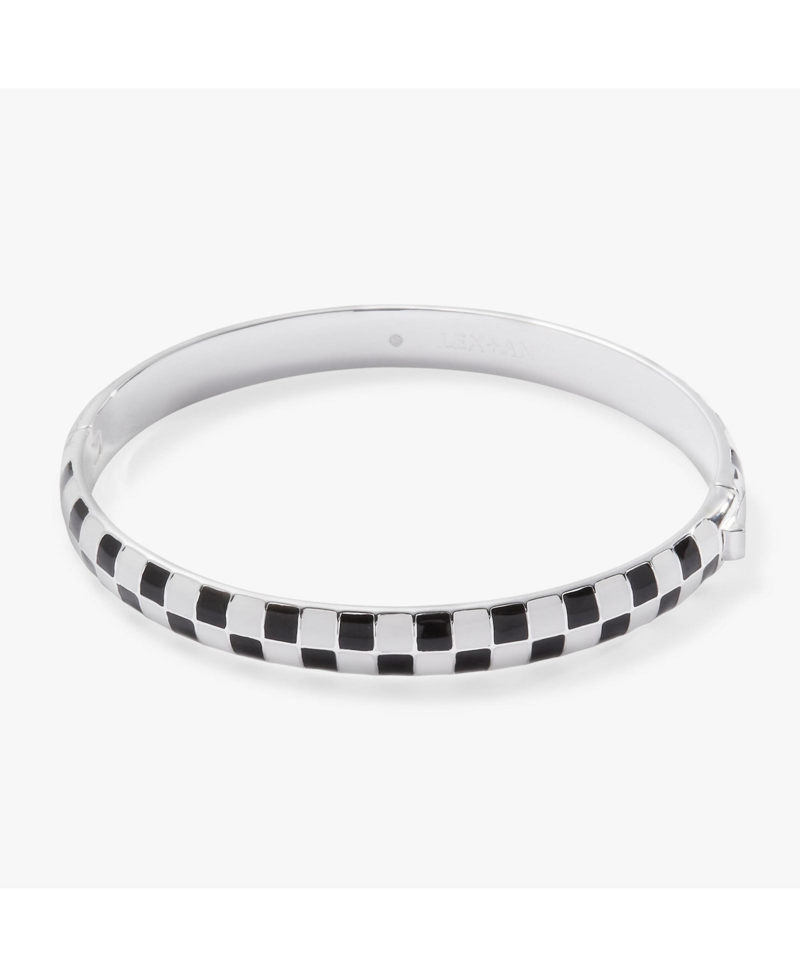 Браслет Alex and Ani Checker Hinge Bangle