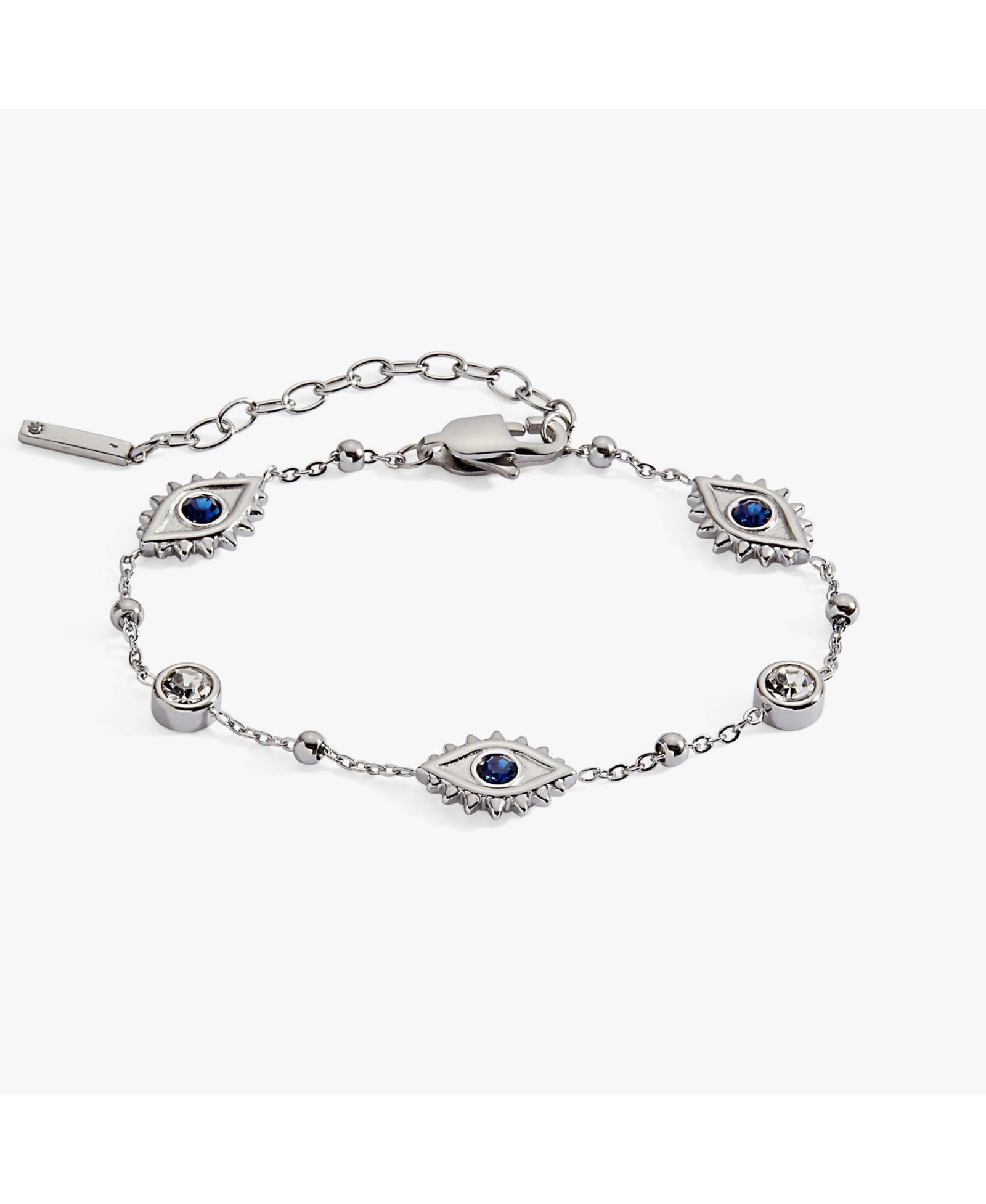 Alex and Ani Браслет с кристаллом Evil Eye