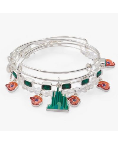 Alex and Ani The Wizard of Oz Emerald City Bangles Set of 3