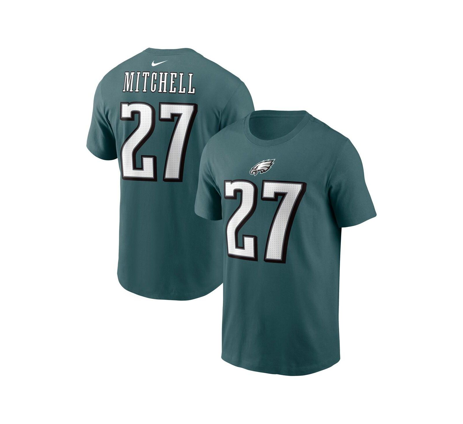 Мужская футболка Nike Quinyon Mitchell Green Philadelphia Eagles