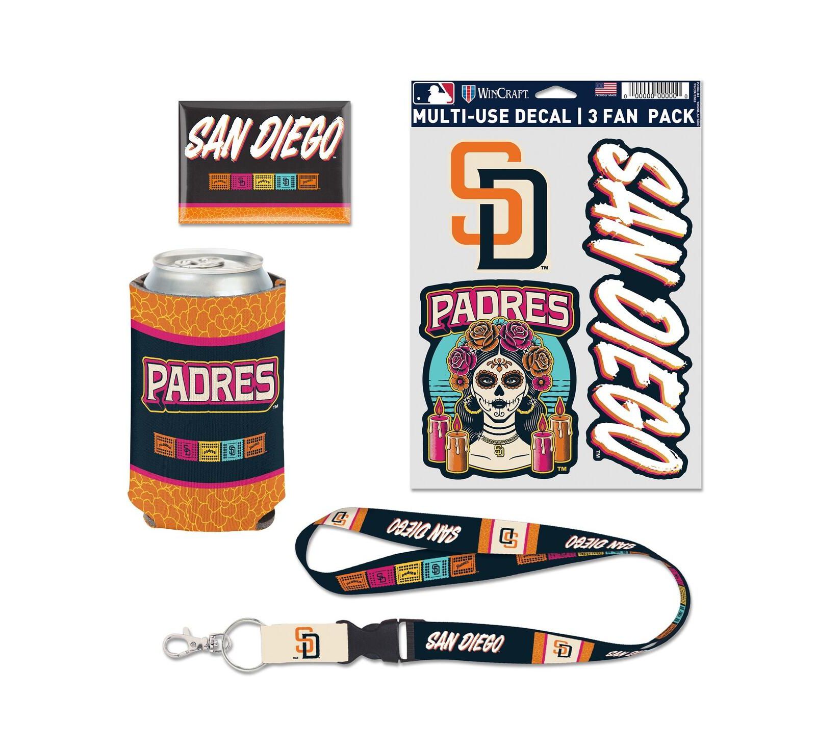 Wincraft San Diego Padres 2026 City Connect 4-Piece Fan Pack