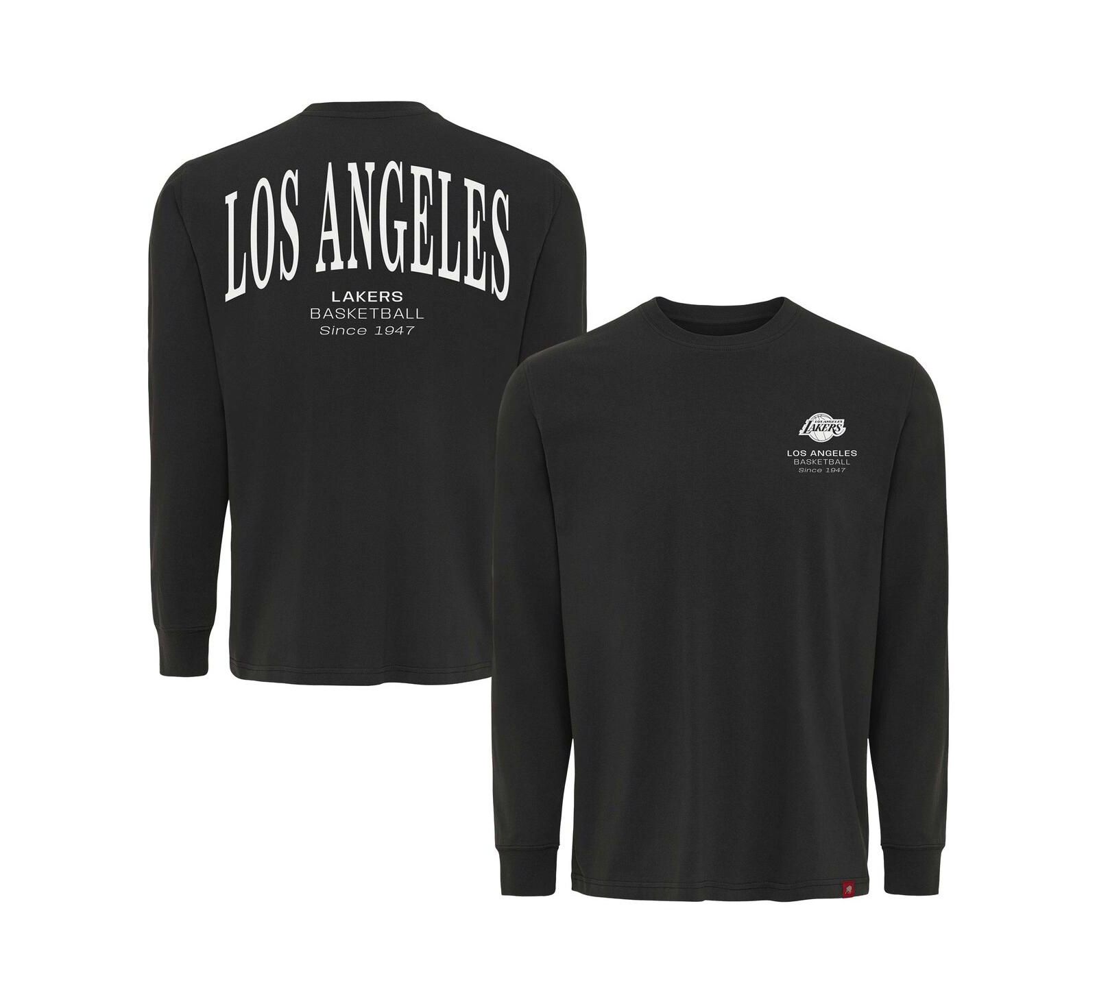 Мужской и женский лонгслив Sportiqe Los Angeles Lakers Athletic Club Collection