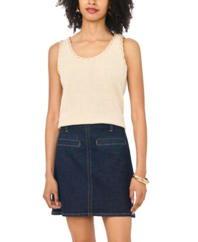 Танк-топ Vince Camuto Women's Cotton Scoop Neck