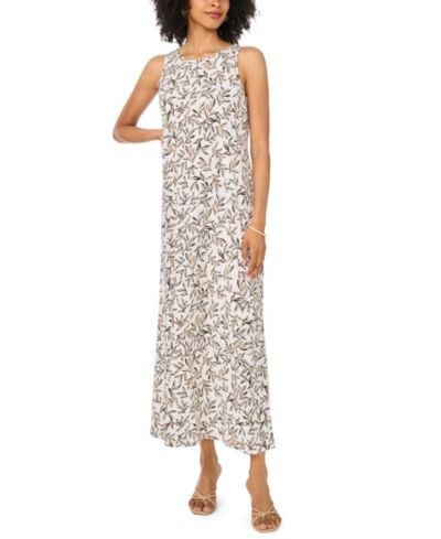 Vince Camuto Women's Crewneck Sleeveless Maxi Dress