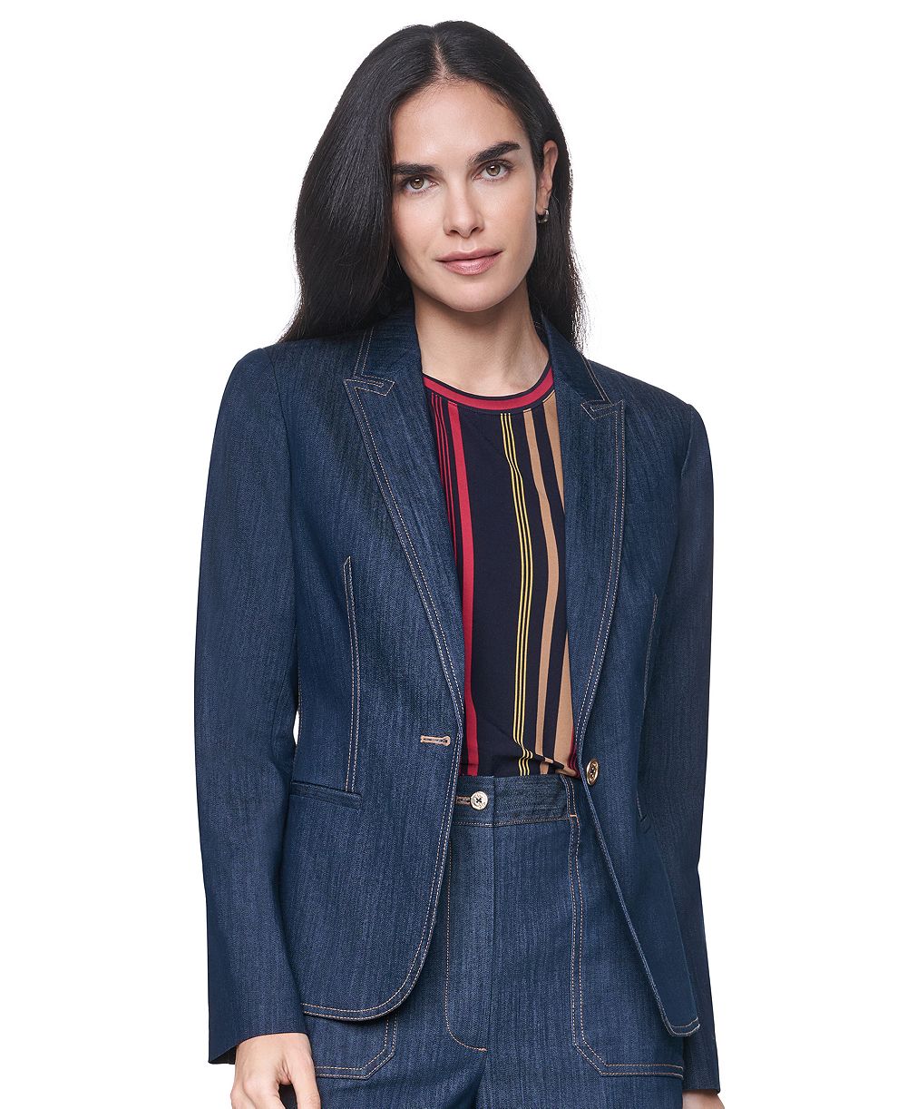 Блейзер Tommy Hilfiger Women's Notch-Collar One-Button