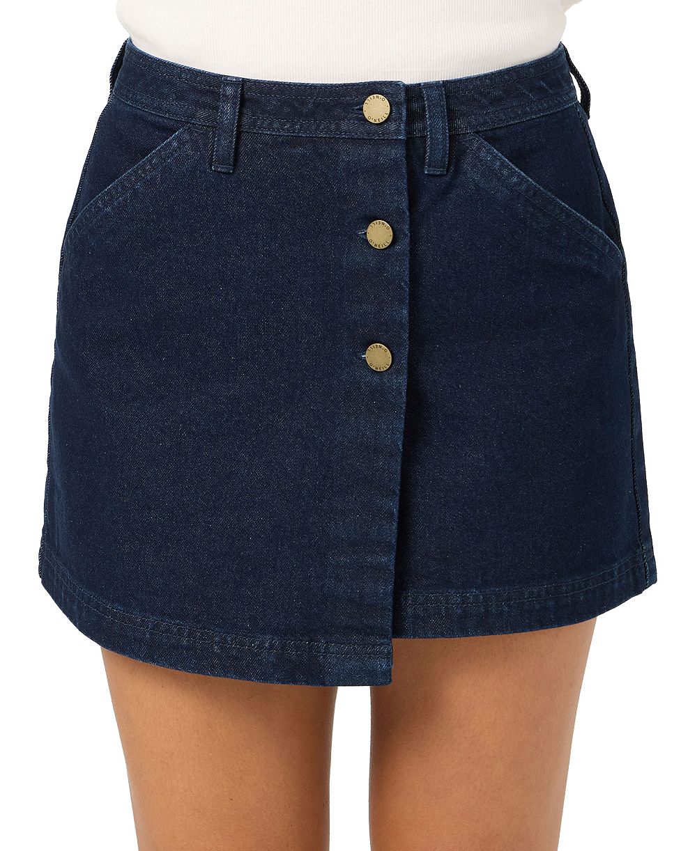 O'Neill Women's Og Chance Low-Rise Wrap Mini Skirt