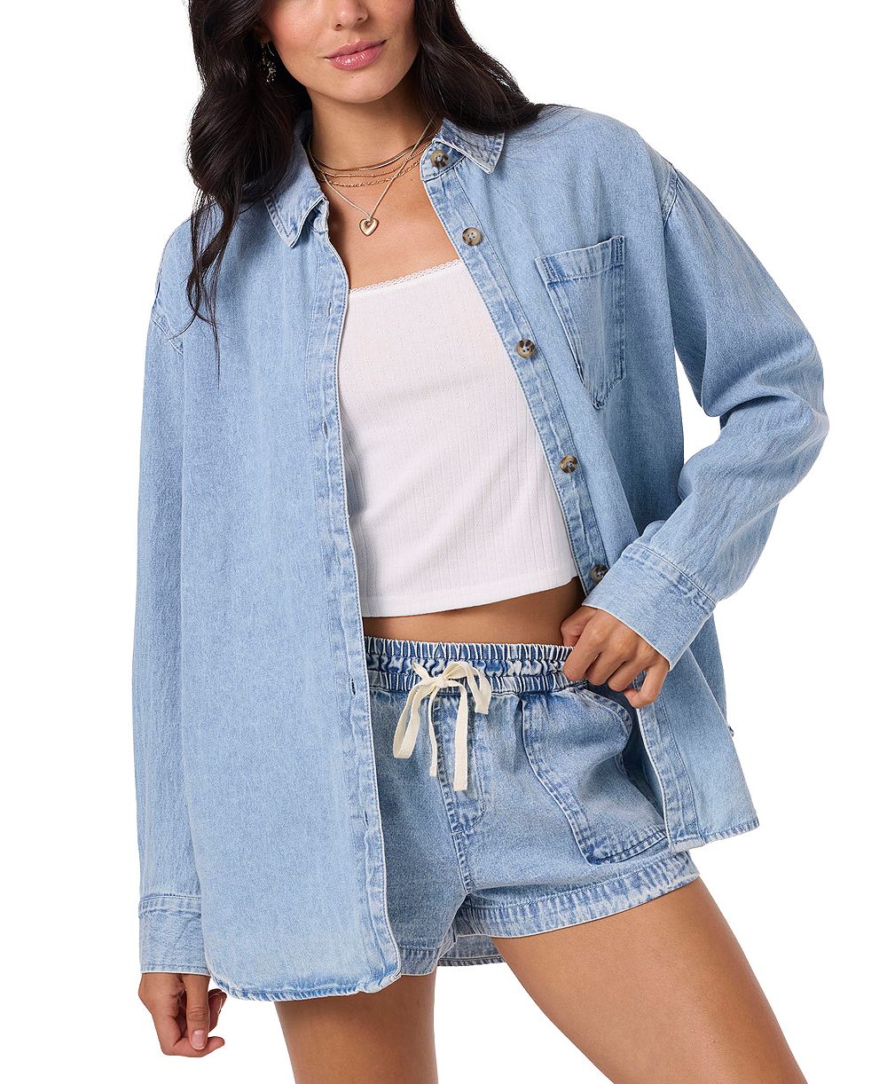 O'Neill Women's Sevie Denim Shacket