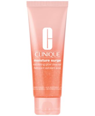 Clinique Moisture Surge отшелушивающий сияющий очищающий гель, 4,2 унции