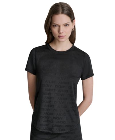 DKNY Sport Women's Crewneck Short-Sleeve T-Shirt