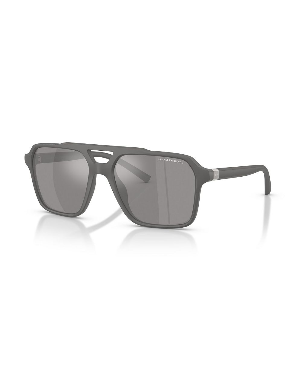 Armani Exchange Мужские поляризованные солнцезащитные очки, AX4166SU