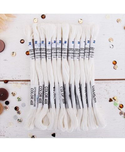 Нитки для вышивания GNUADZ 12 Skeins Egyptian Cotton