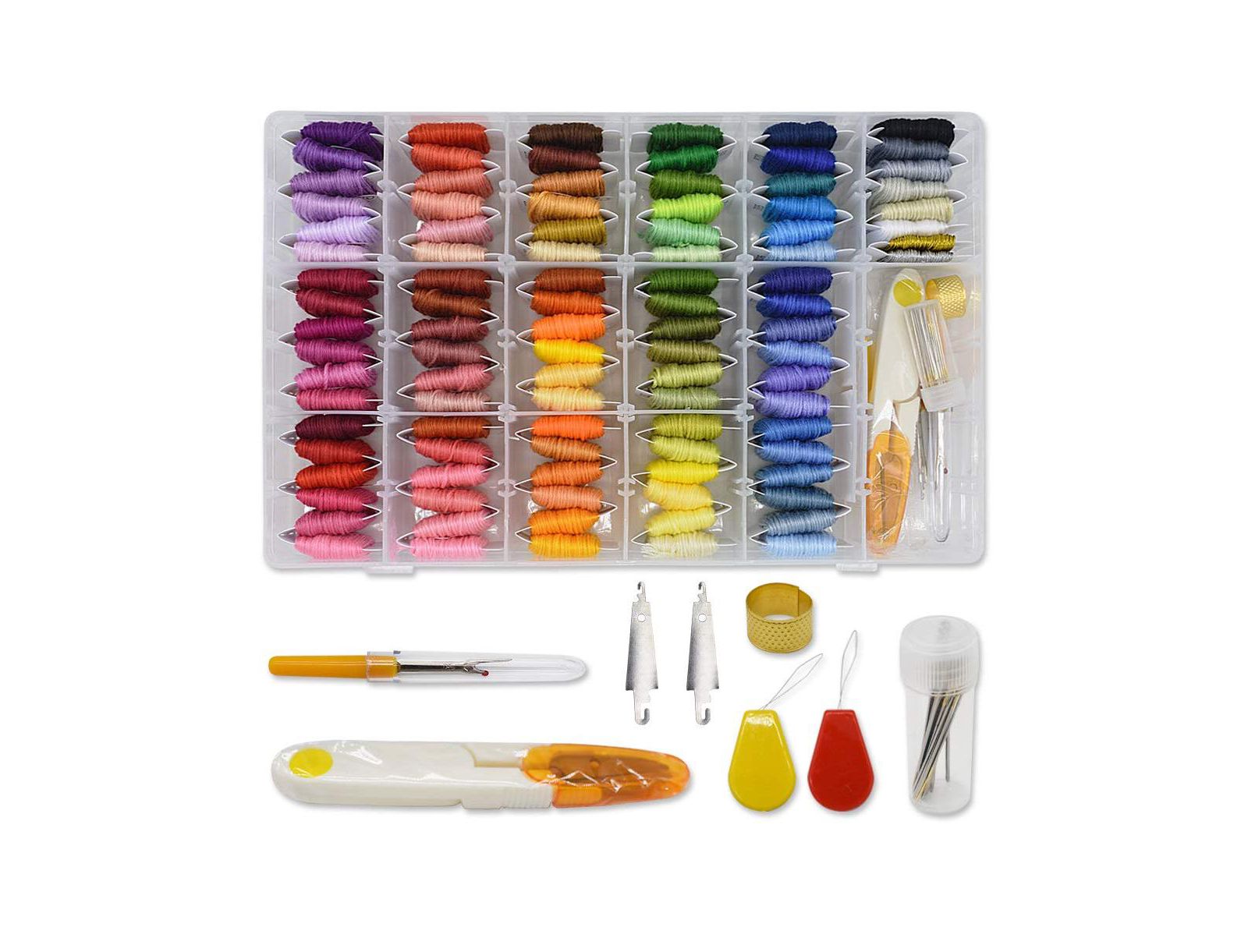 Набор ниток для вышивания крестиком GNUADZ 98 Color Embroidery Floss
