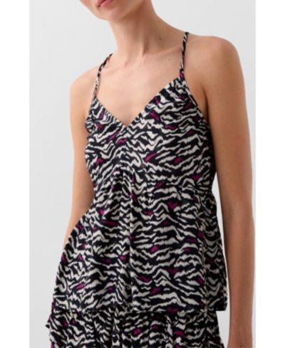 Scalpers Women's Ruffle Mini Top
