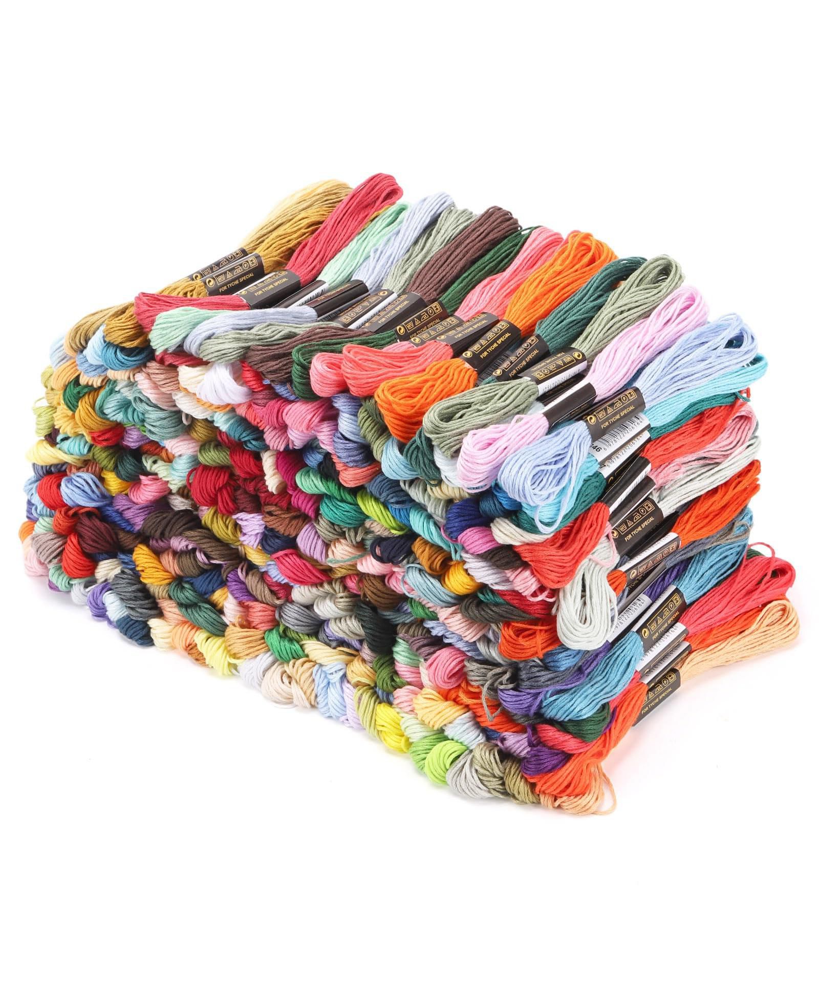 GNUADZ 300 Colors Embroidery Floss Friendship Bracelet Thread DIY Crafts Kit