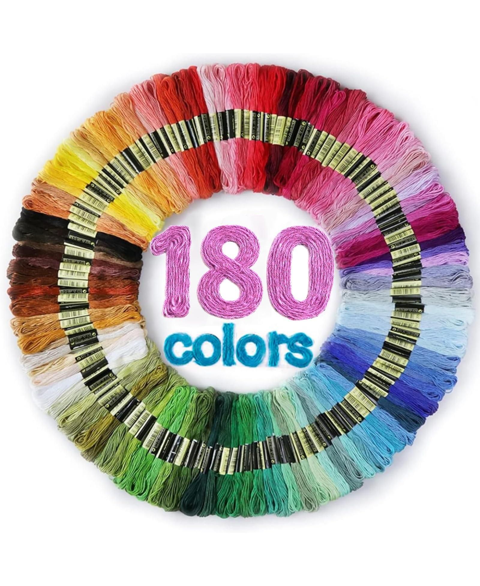 Нитки для вышивания GNUADZ Colors Embroidery Thread Floss Friendship Bracelet String Cross Stitch Supplies Cotton Yarn Crafts