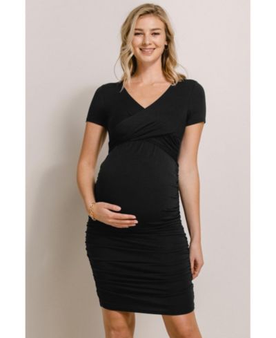 Платье Hello Miz Maternity Bodycon V-Neck Wrap