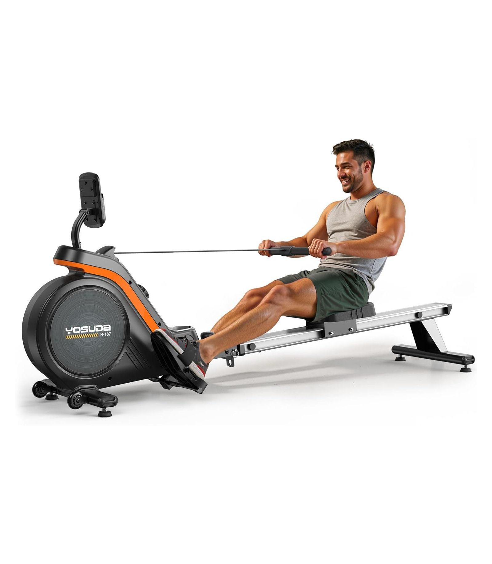 FED FITNESS Гребной тренажер Pro Max Magnetic с Bluetooth и мягким сиденьем