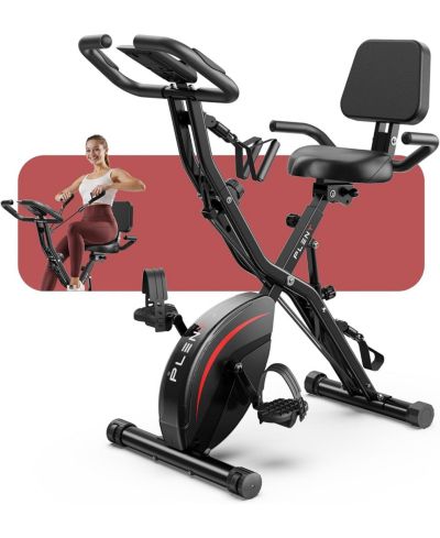 FED FITNESS велотренажер 5-в-1 с маховиком 6.6LB, грузоподъемностью 330LB, магнитным сопротивлением и LCD монитором