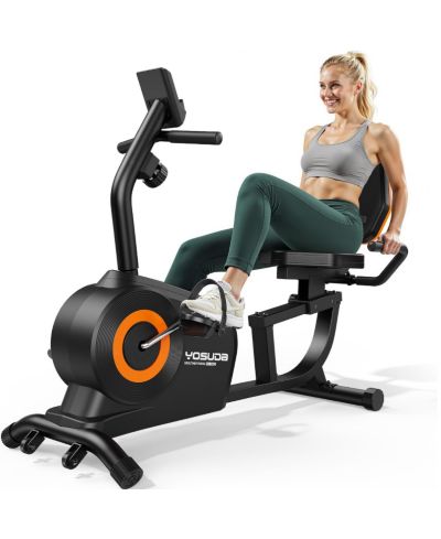 FED FITNESS Беговая дорожка для дома, 350LB Capacity, 16-Level Magnetic Resistance, LCD Monitor и датчики пульса