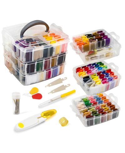 Набор для вышивания GNUADZ 187pieces Embroidery Floss Cross-stitch Thread Kit