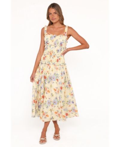 Petal and Pup Women's Enola Gather Midi Dress