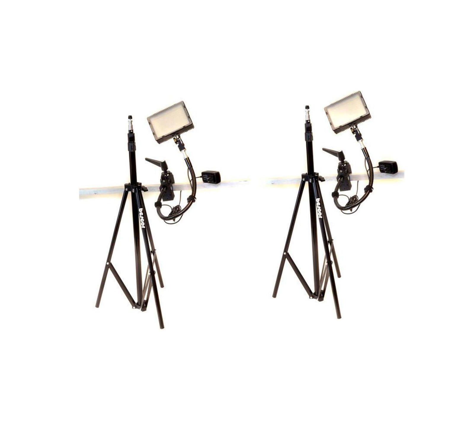 Bescor Grip-182K Bi-Color Dimmable 2-Light Kit