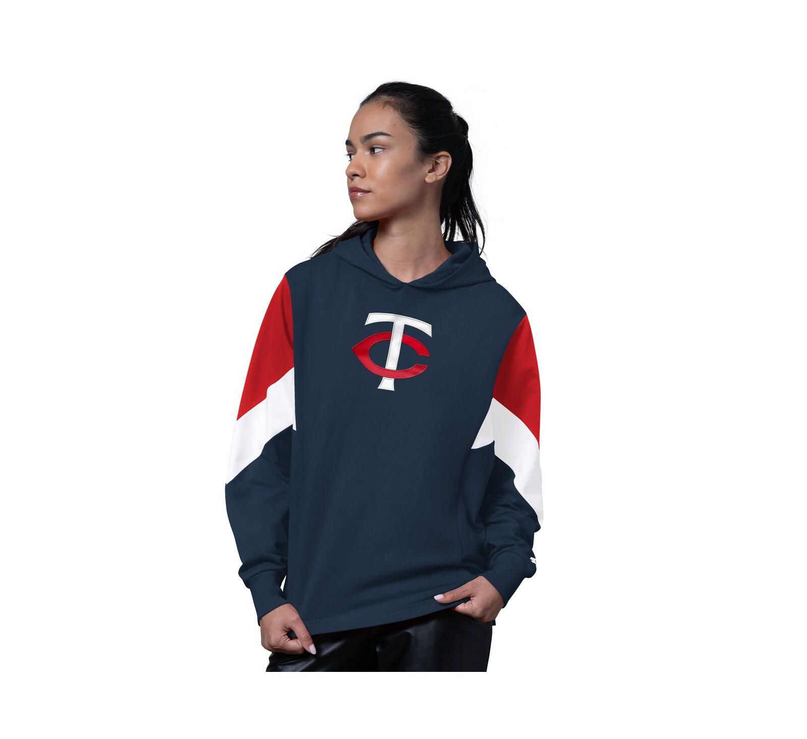 Женское худи-свитшот Starter Navy Minnesota Twins