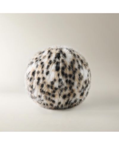 Декоративная подушка Z Gallerie Spotted Faux Fur Ball