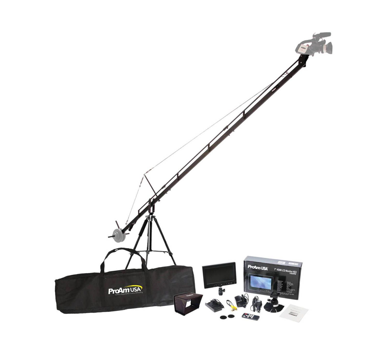 Proam Orion DVC210 12' Wedding Production Crane for Standard Tripod Mounts