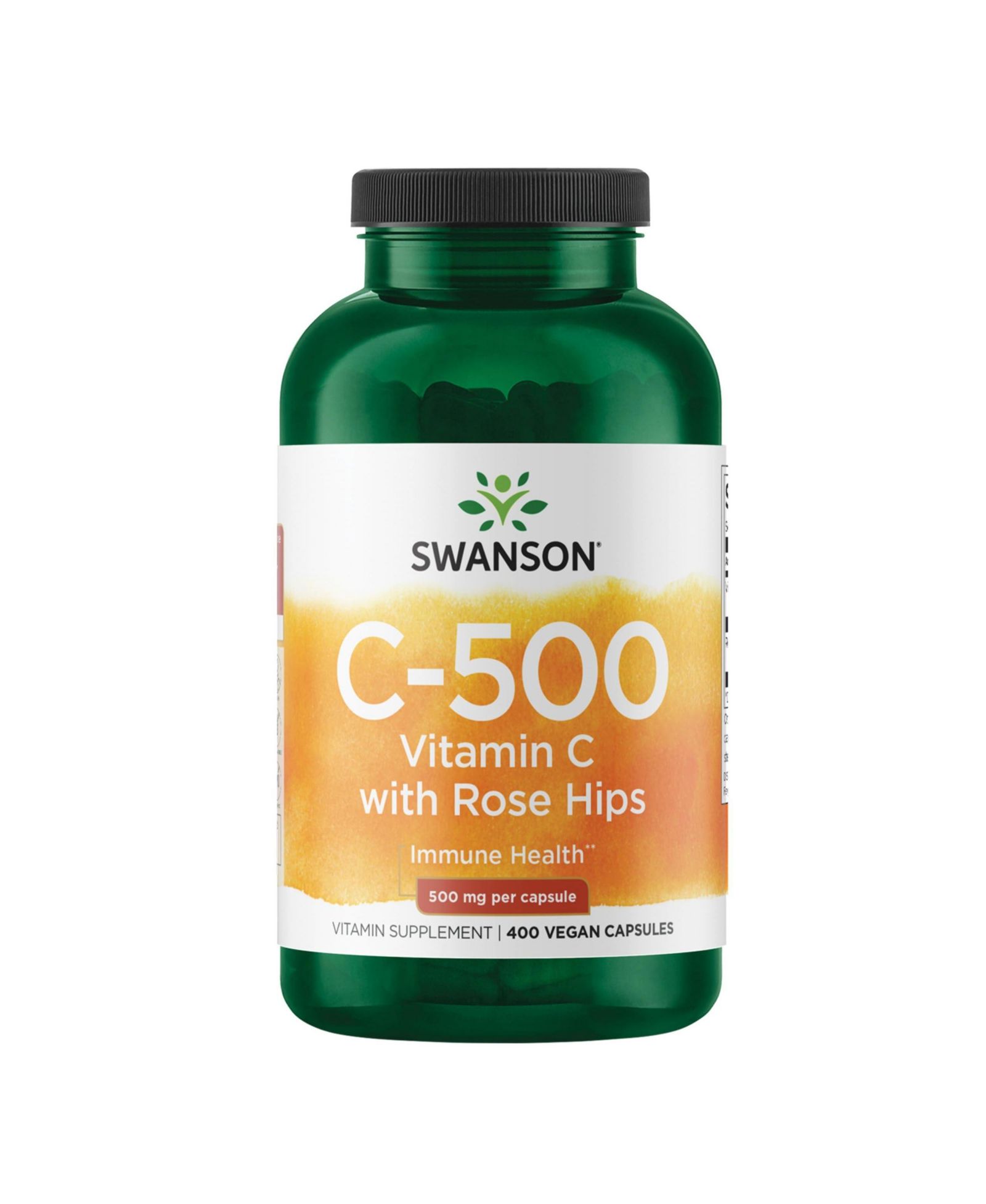 Swanson витамин C с Rose HIPS 500 mg 400 Capsules