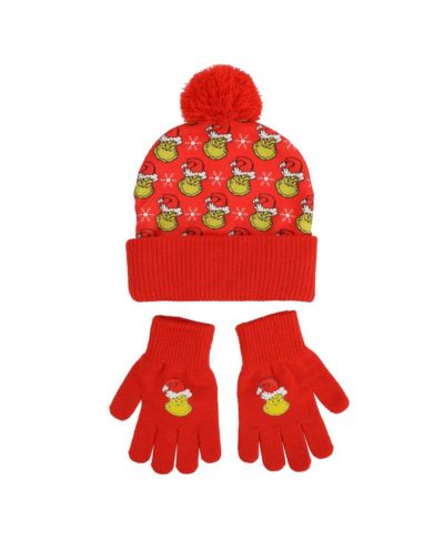 The Grinch Детский набор вязаная шапка и перчатки 2-Piece Knit