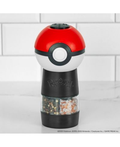 Uncanny Brands Pokemon Poke Ball Salt and Pepper Grinder