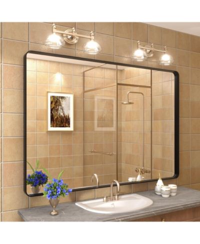 Зеркало для ванной комнаты Apmir 30" x 40" из закаленного стекла и алюминиевого сплава