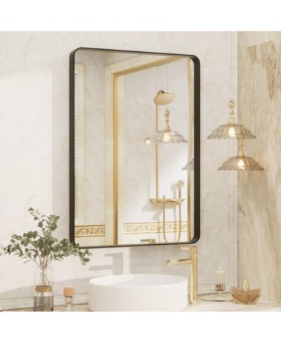 Зеркало Apmir 20" x 28" Tempered Glass and Aluminum Alloy Framed
