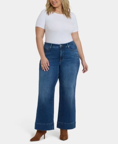 NYDJ Plus Size Джинсы Teresa Wide-Leg