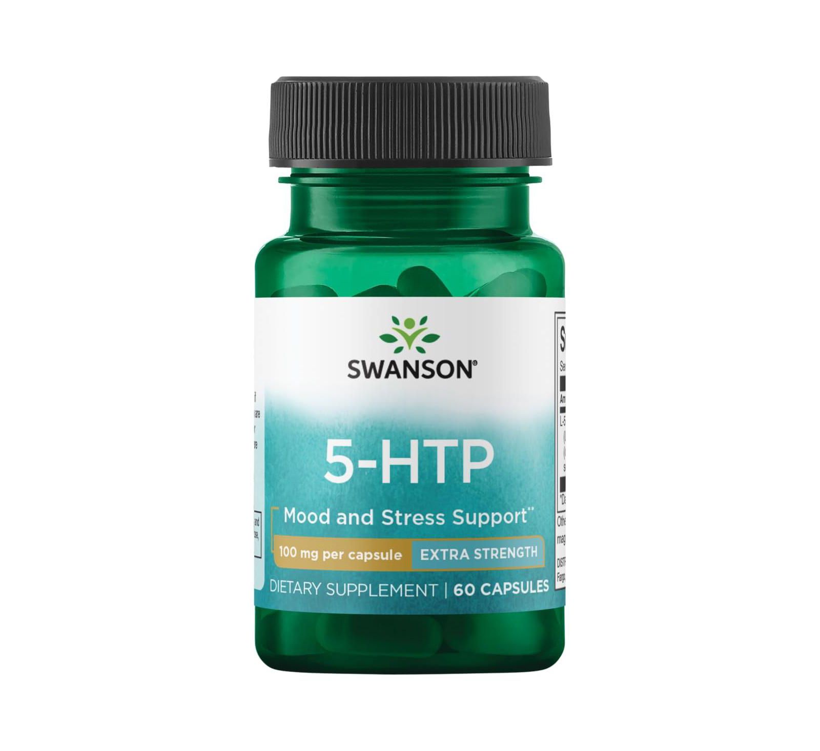 Swanson Ultra 5Htp  Extra Strength 100 Miligram 60 Capsules