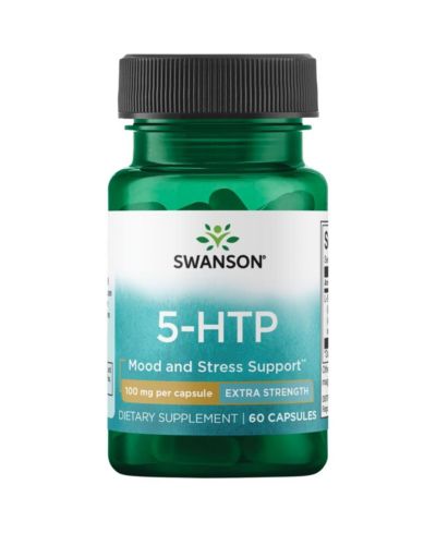 Swanson Ultra 5Htp Extra Strength 100 Miligram 60 Capsules