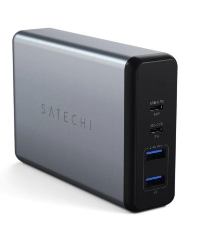 Настольный зарядный девайс Satechi 108W 4-Port USB Type-C and Type-A Pro PD