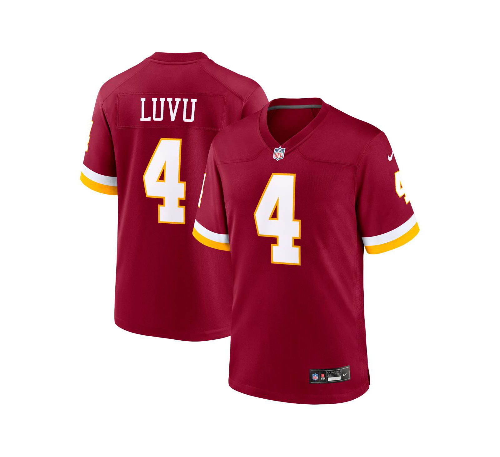 Nike Men's Frankie Luvu Burgundy Washington Commanders Game Jersey