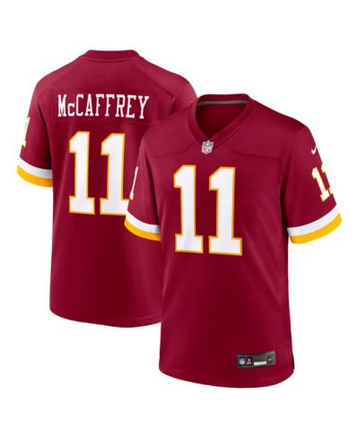 Мужская игровая джерси Nike Luke McCaffrey Burgundy Washington Commanders