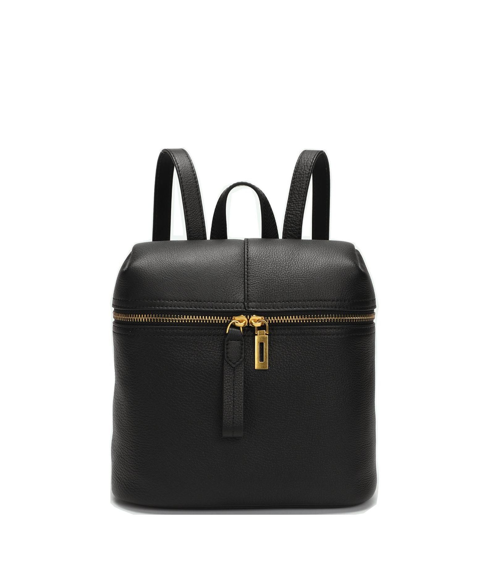 SUSU Sutton Small Pebbled Leather Backpack Purse Top Handle Zipper Closure Travel Casual Bag for Women
