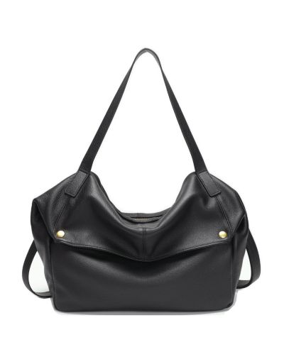 SUSU Sia Large Pebbled Leather Hobo Bag Slouchy Shoulder Bag with Adjustable Crossbody Strap Soft Everyday Tote Purse for Women