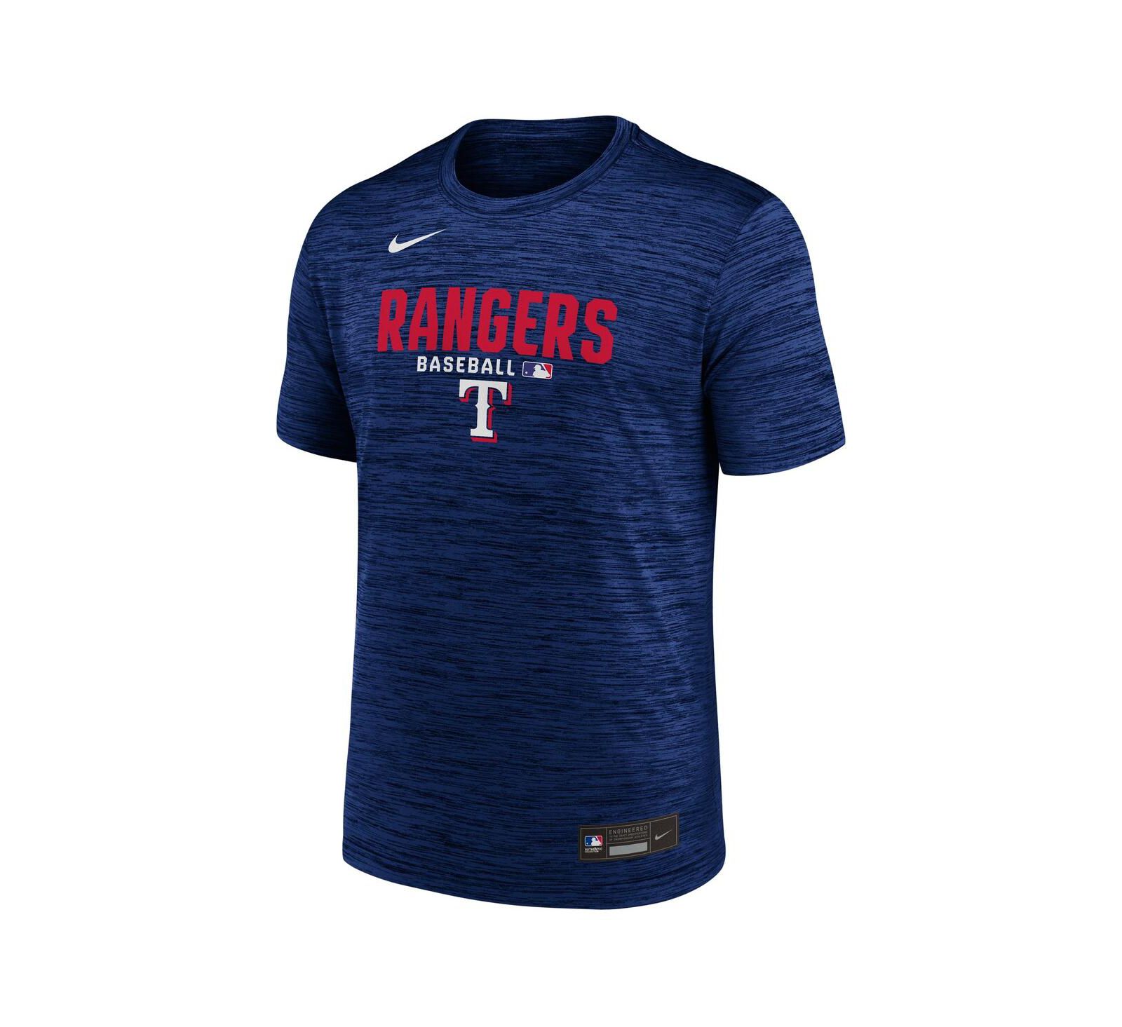Мужская футболка Nike Royal Texas Rangers Authentic Collection Velocity Dri-FIT