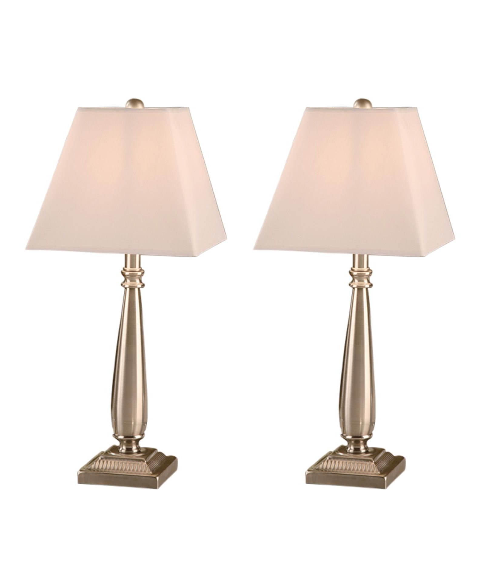 Kings Brand Furniture Set of Two Table Lamp